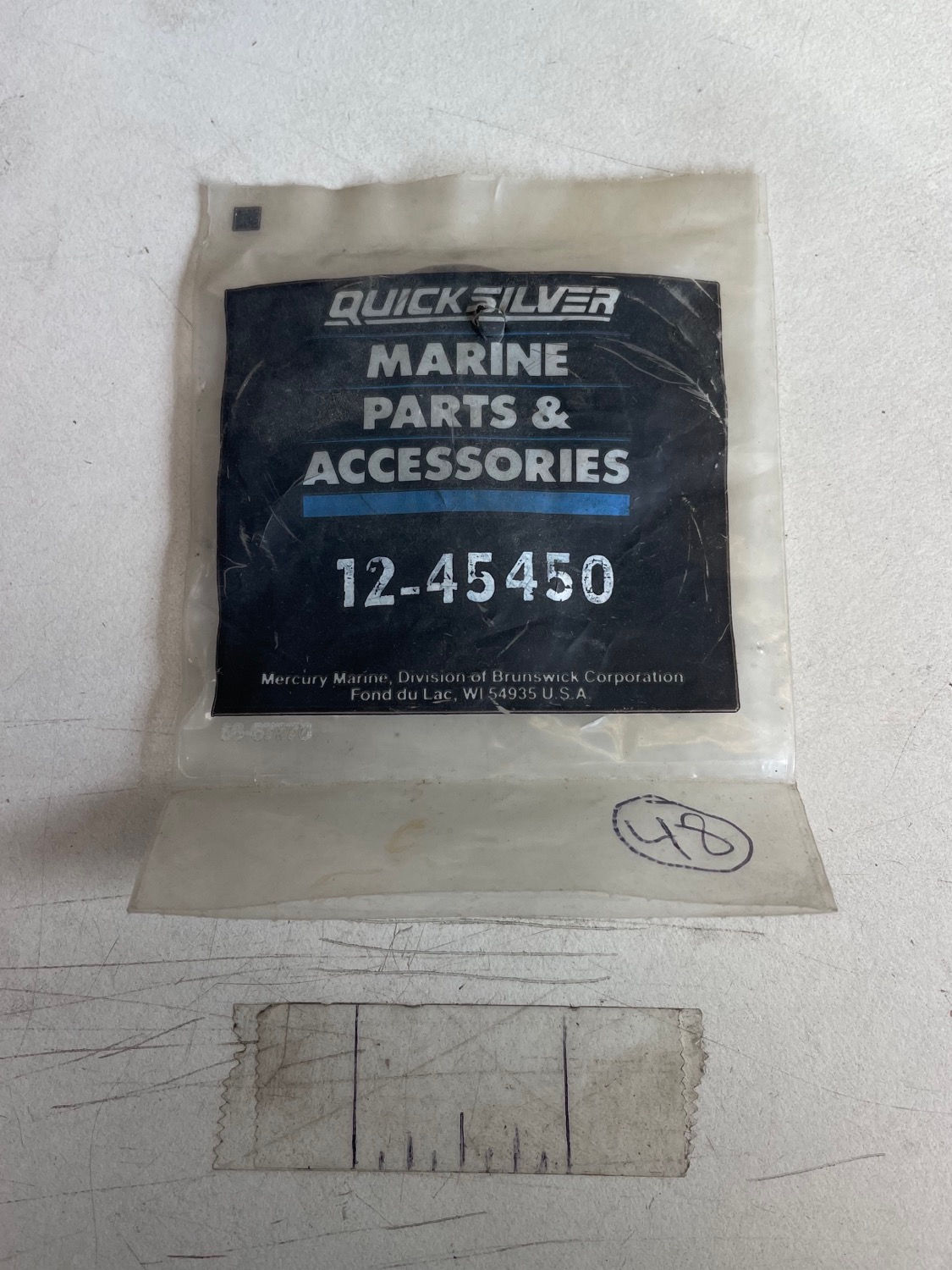 12-45450 Quicksilver/Mercury Washer