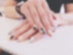 Geometric Nail Design