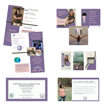 Essential branding alignment provided to Stacie Sadek to provide a clear brand awarness and recognition.