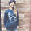 Thumbnail: Keep it Simple crewneck sweatshirt on teal front view