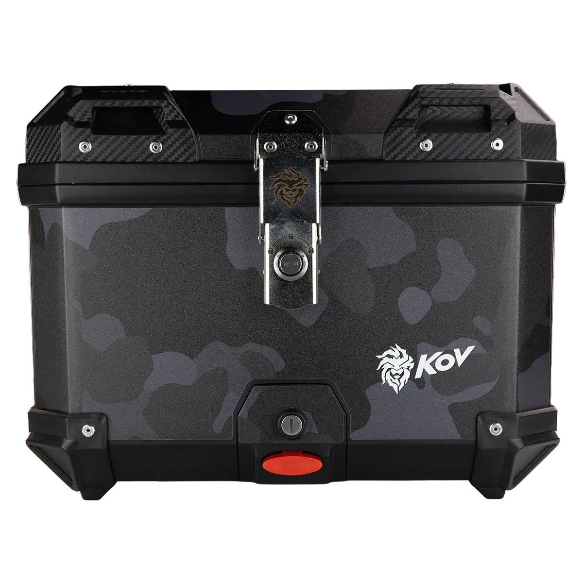 MALETERO TOP CASE CAMUFLAJE CON RESPALDO 45 L