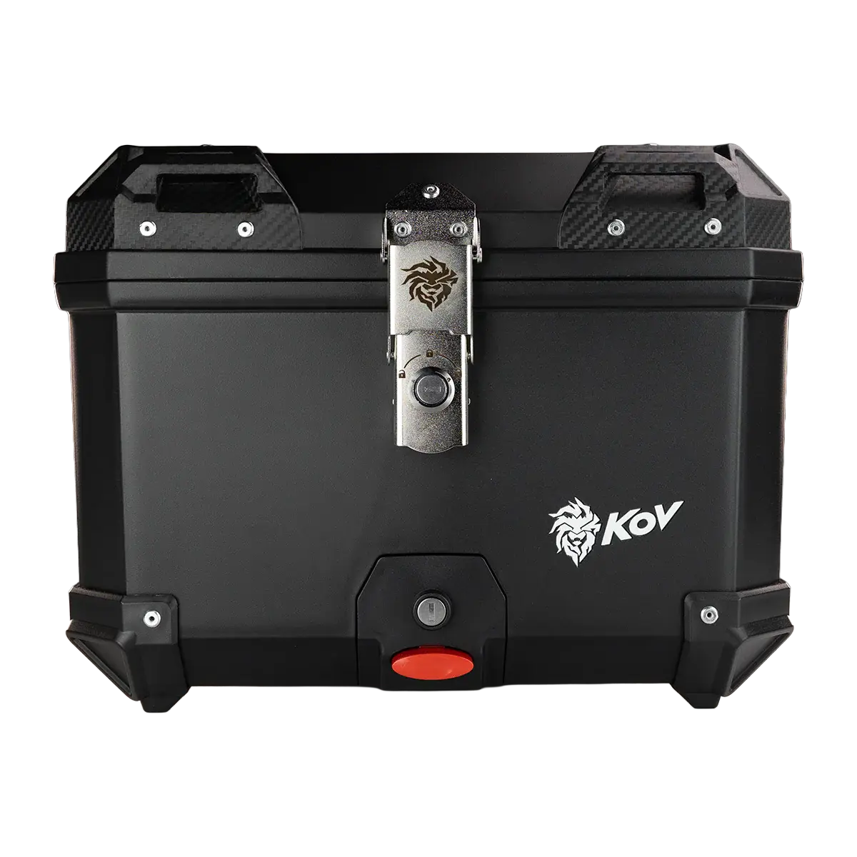 MALETERO TOP CASE BLACK CON RESPALDO 45 L