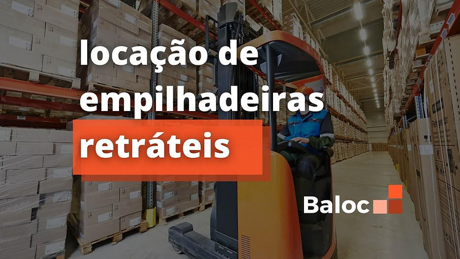 aluguel de empilhadeira retratil