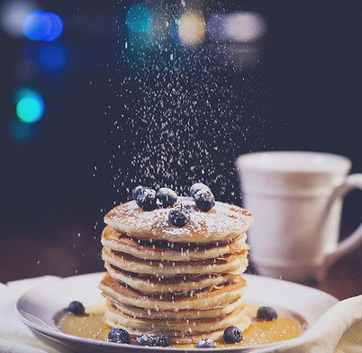 Blueberry Pancake Stack