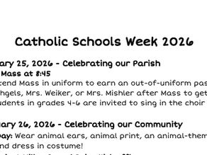 Catholic Schools Week 2026