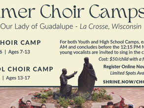 2026 Shrine Summer Choir Camps