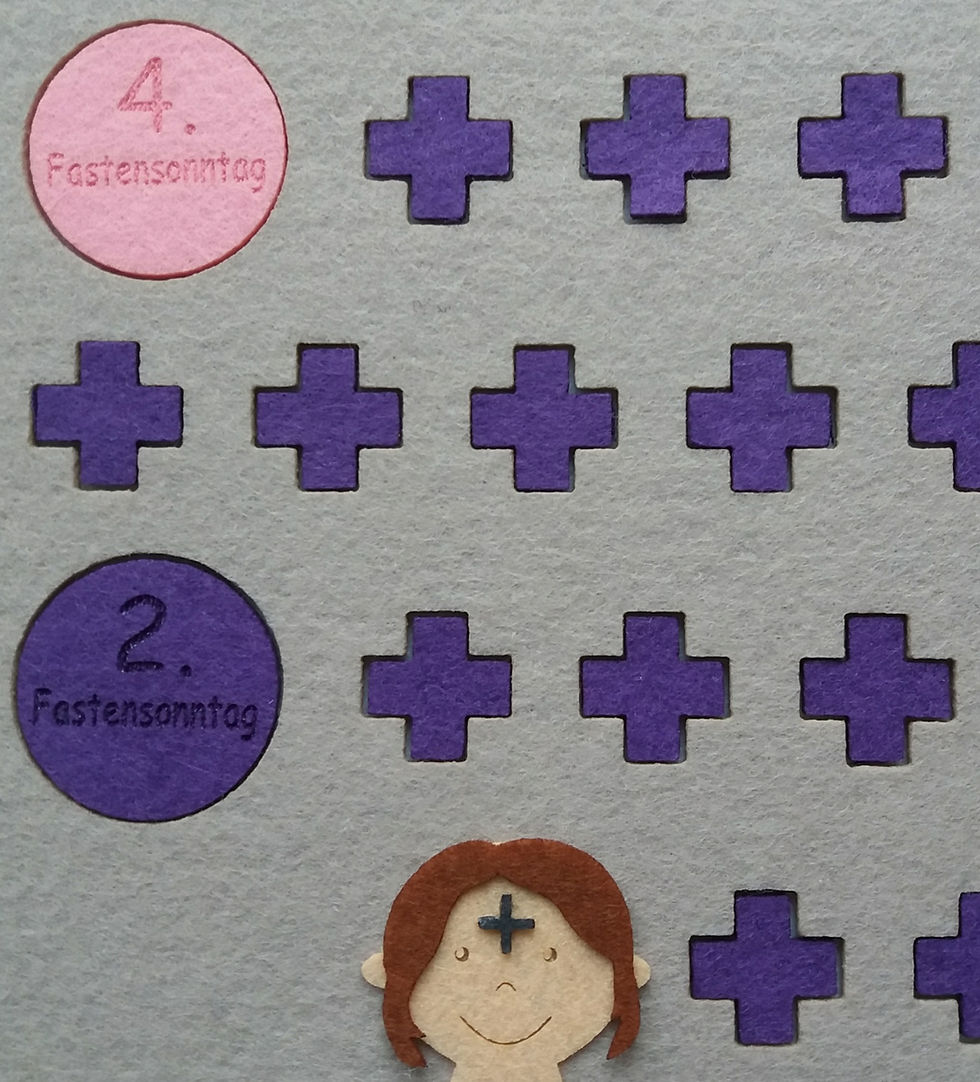 Miniaturbild: Set "Fastenzeit-Weg" mit Ausmalbild