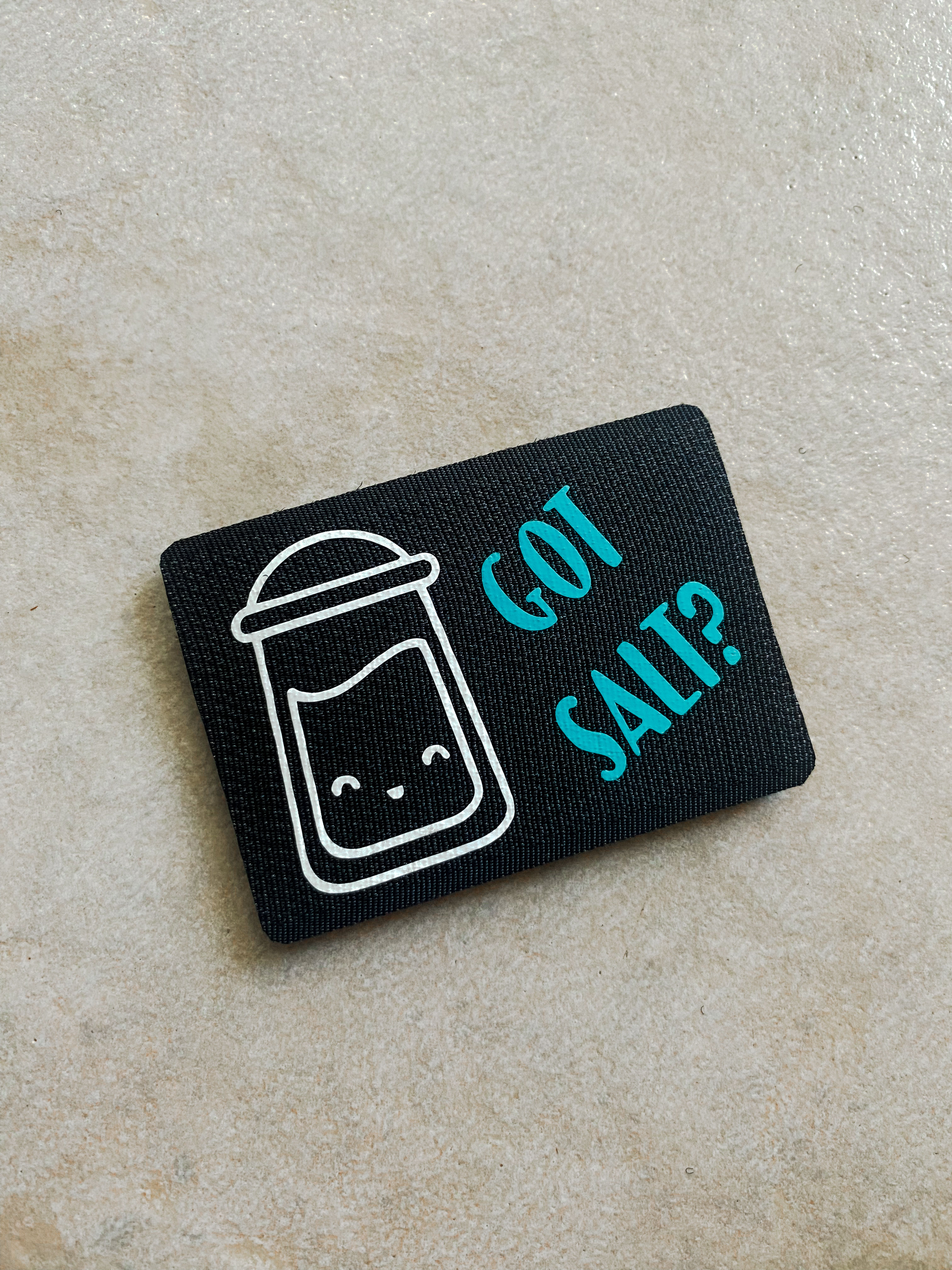 Got Salt? Velcro Single Patch
