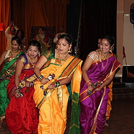 "From Diwali to Eid and culminating in Navratri, each festival has its own specific set of rituals, beliefs and a unique backstory. Using various dance styles, ranging from the contemporary to the traditional, join us for this spectacular and exhilarating celebration!  

Sahyadri Friends Group, founded by Mrs Chaitrali S Chitre in October 2016, is a diverse mix of Indian families with a passion to respect the differences and celebrate diversities. Initiated with an objective to bring together talented and multi-faceted women, they’ve grown leaps and bounds to include all the members in the family. 
We plan, organise and execute about 30 activities around the year including but not limited to popular festivals such as Sankranti (festival of kites), Holi (festival of colours), Diwali (festival of lights), Ganesh Festival, Navratri, Eid, Christmas, etc. Moreover, we organise lots of activities for kids; such as art and craft, clay modelling, drawing and colouring, computer literacy and language (Marathi and Hindi) learning sessions. 
"