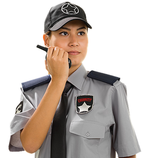 Yellow Minimal and Bold Security Service