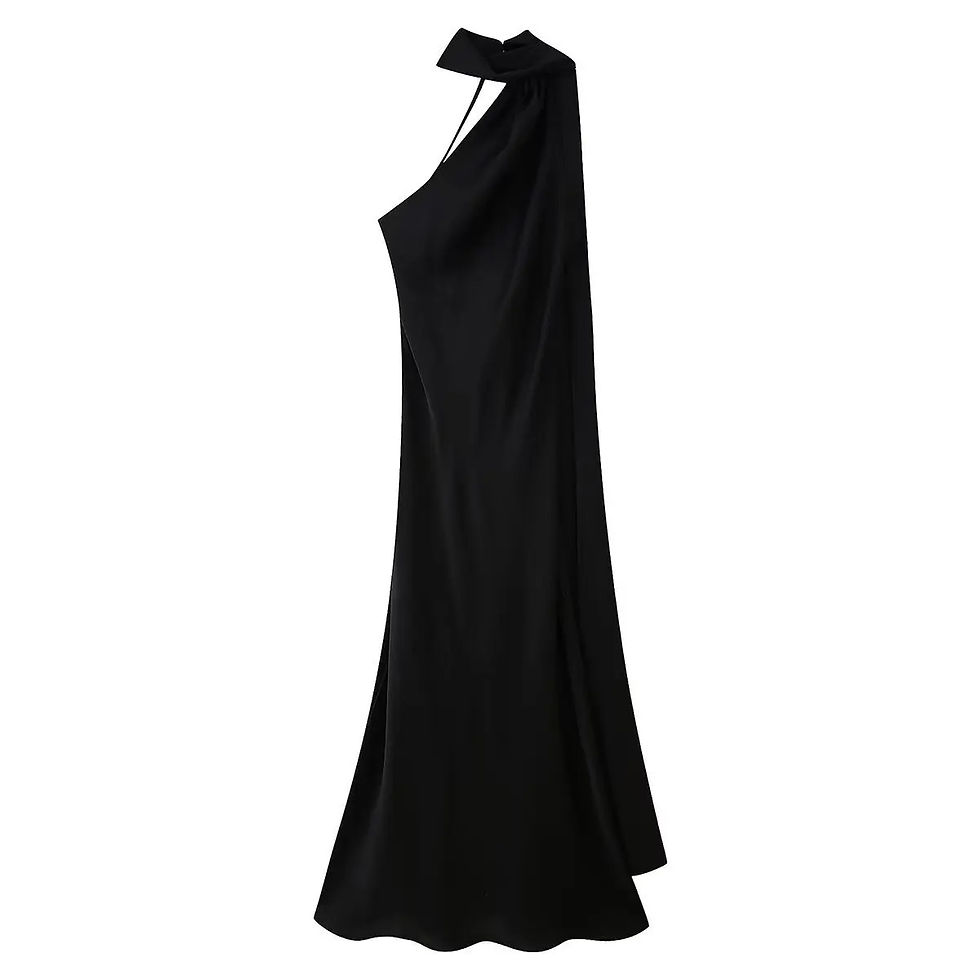 Thumbnail: Goddess One-Shoulder Maxi Gown
