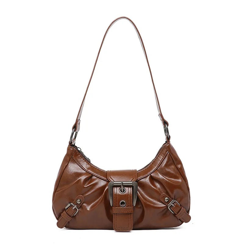 Thumbnail: Vintage Leather Shoulder Bag
