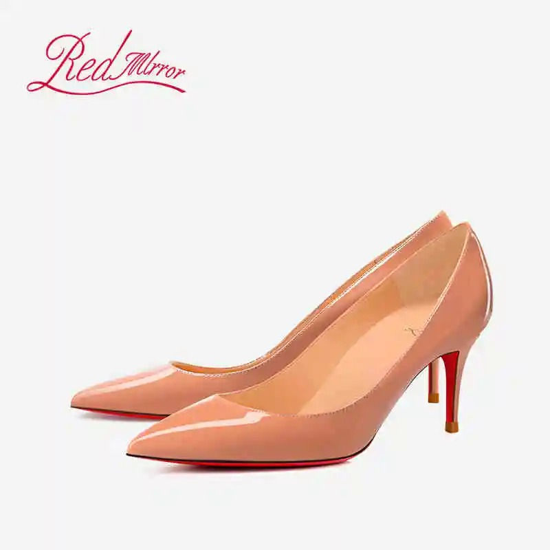 Thumbnail: Luxury Patent Leather Stiletto Pumps