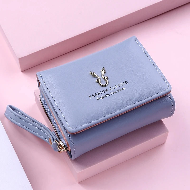 Thumbnail: Elegant Women's Compact Leather