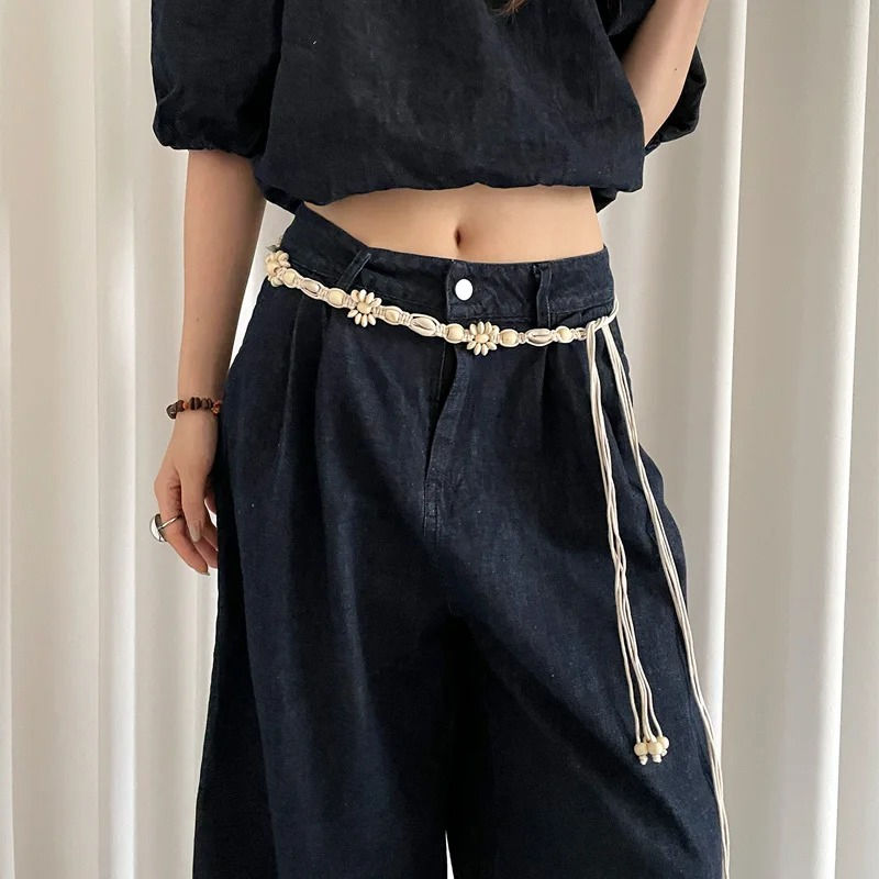 Thumbnail: Boho Pearl Waist Belt
