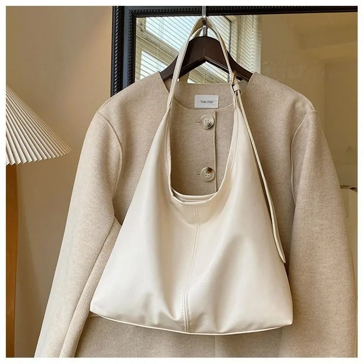 Thumbnail: Leather Hobo Bag