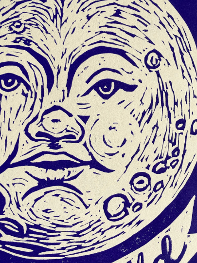 Thumbnail: Moonchild Block Print