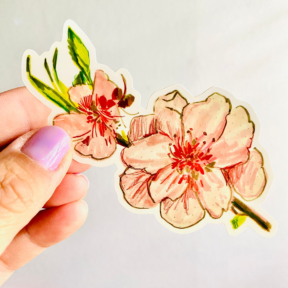 Thumbnail: Cherry Blossom Sticker