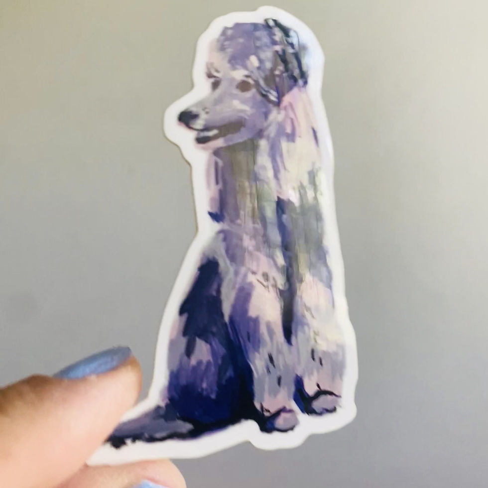 Thumbnail: Purple Poodle