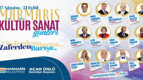 Marmaris'te Kültür ve Sanat Rüzgarı: 'Zaferden Barışa' Etkinlikleri Başladı