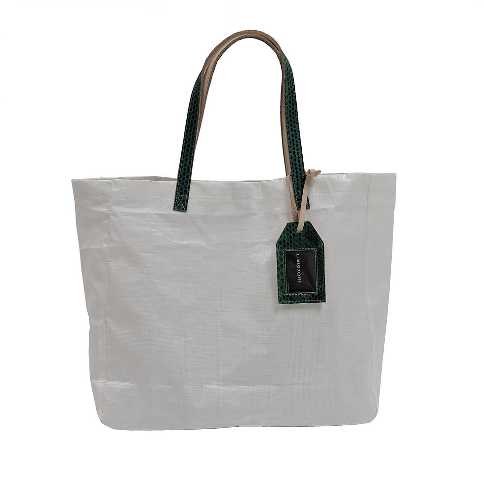 縮圖：防水手提袋 – 白色