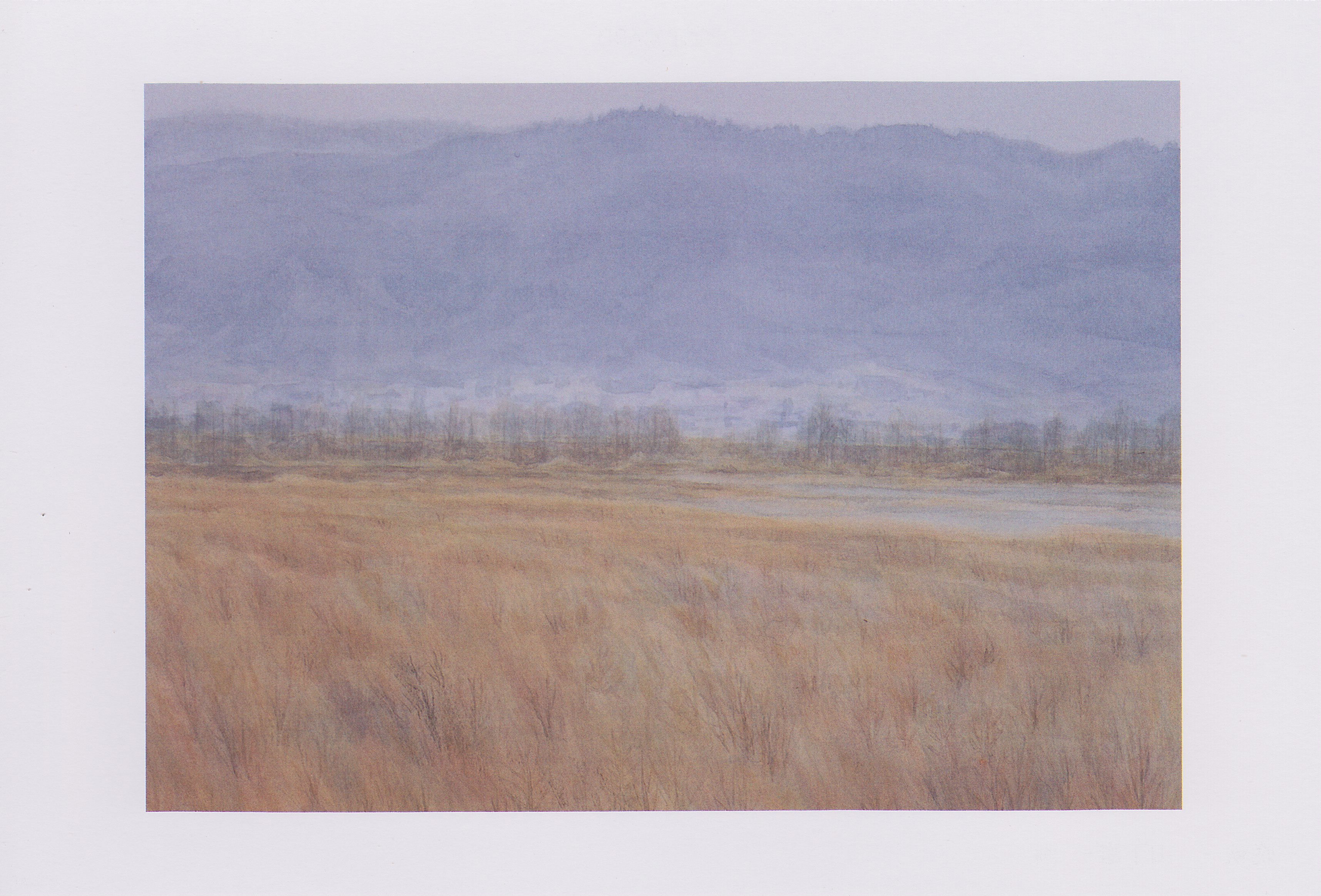 絵葉書『晩秋』