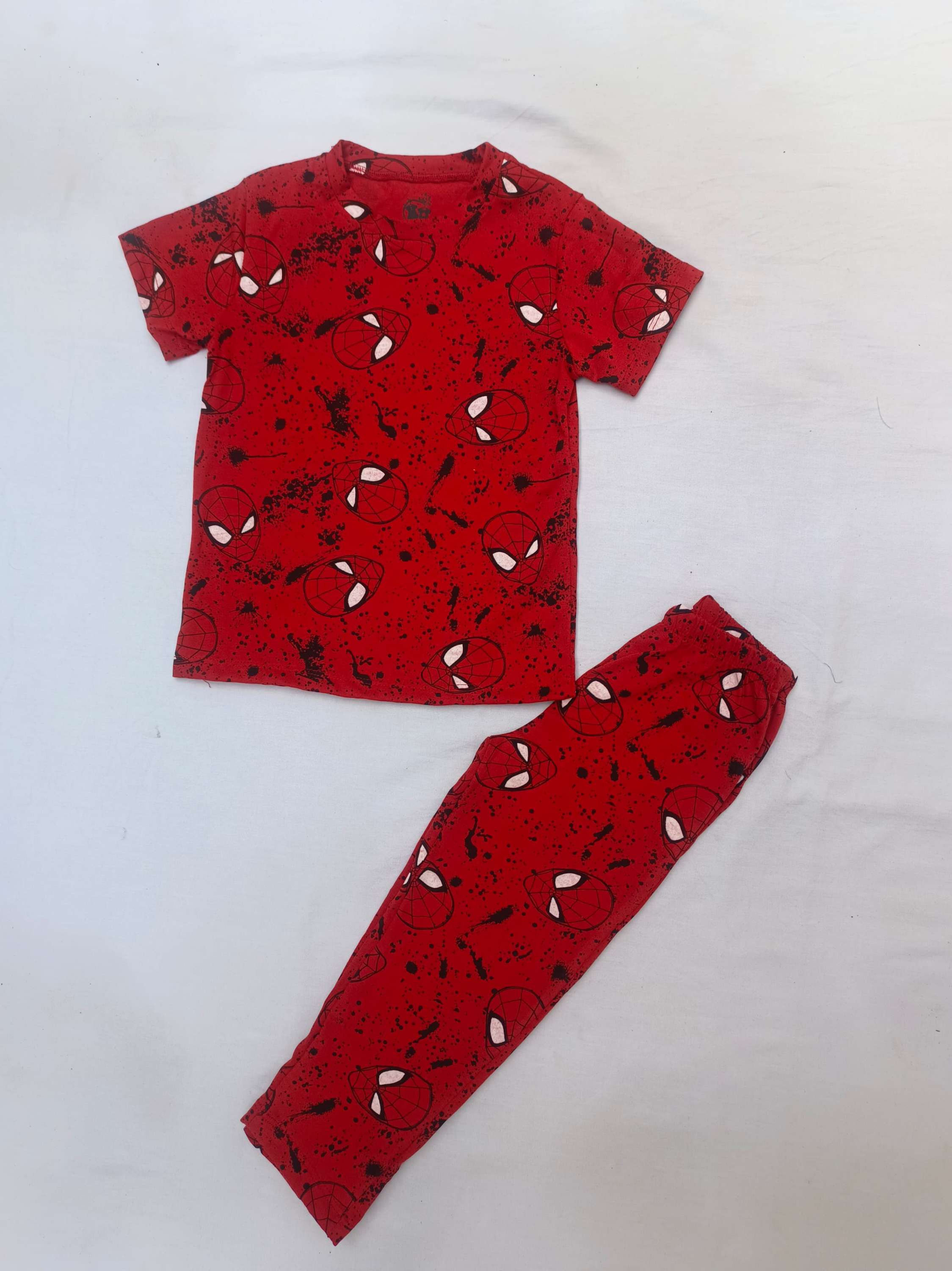 Red spider man co-ord pant