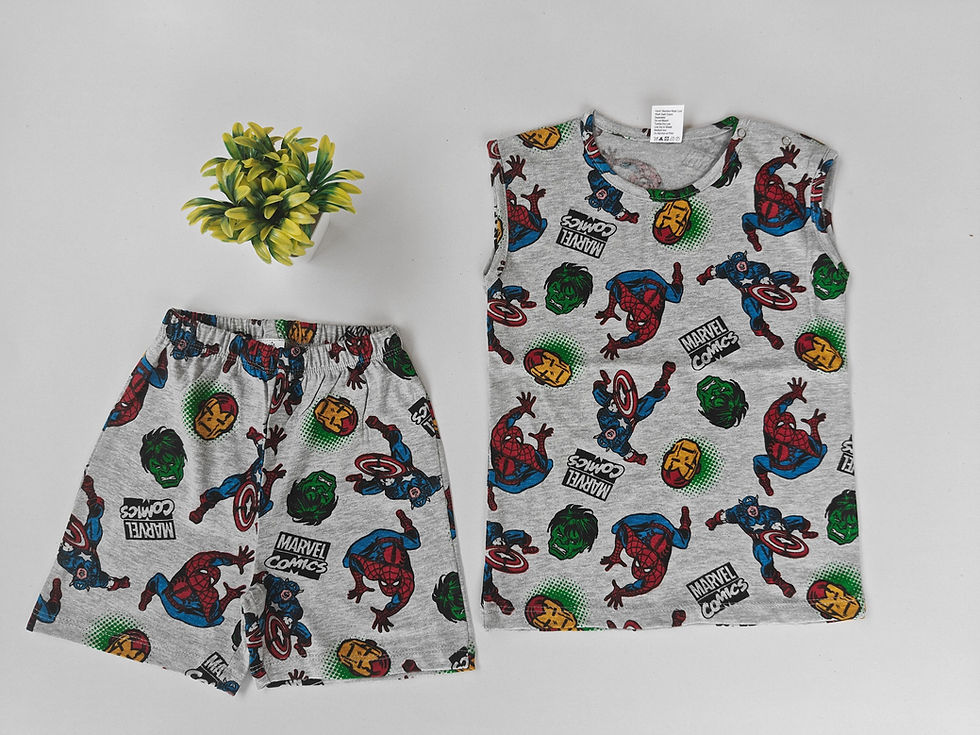 Thumbnail: Spider Millenge spider man kids co-ord sets