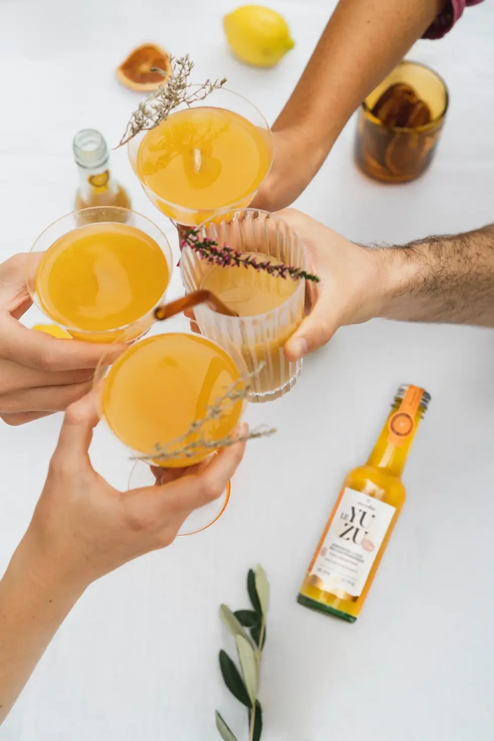 Alain Milliat yuzu cocktails, Le Yuzu bottle 