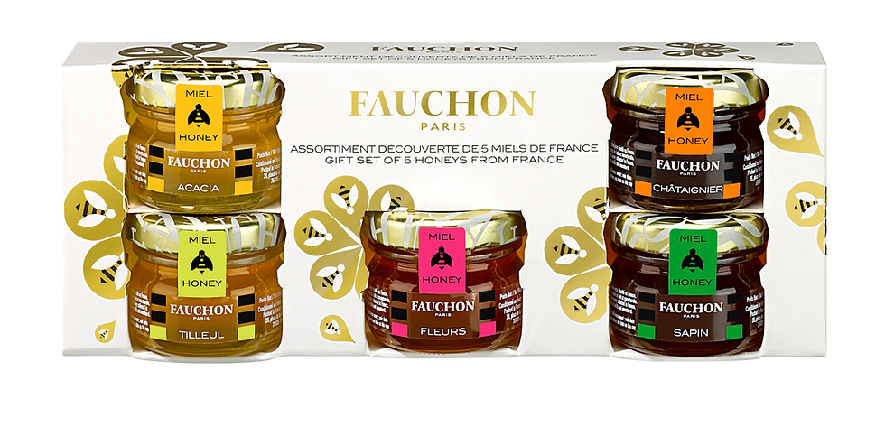 Fauchon set of 5 mini honey