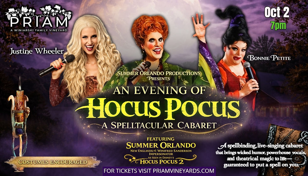 HOCUS POCUS~A Spelltacular Cabaret