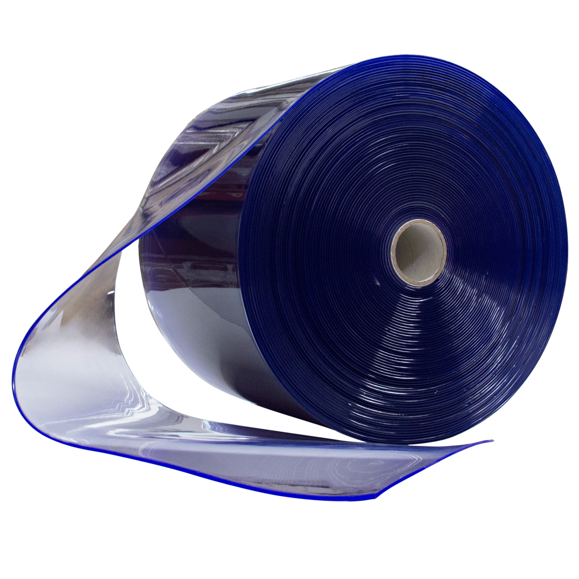Rollo PVC Liso Transparente | Cortina Industrial Áreas Secas| 45m x 30cm x 2.5mm