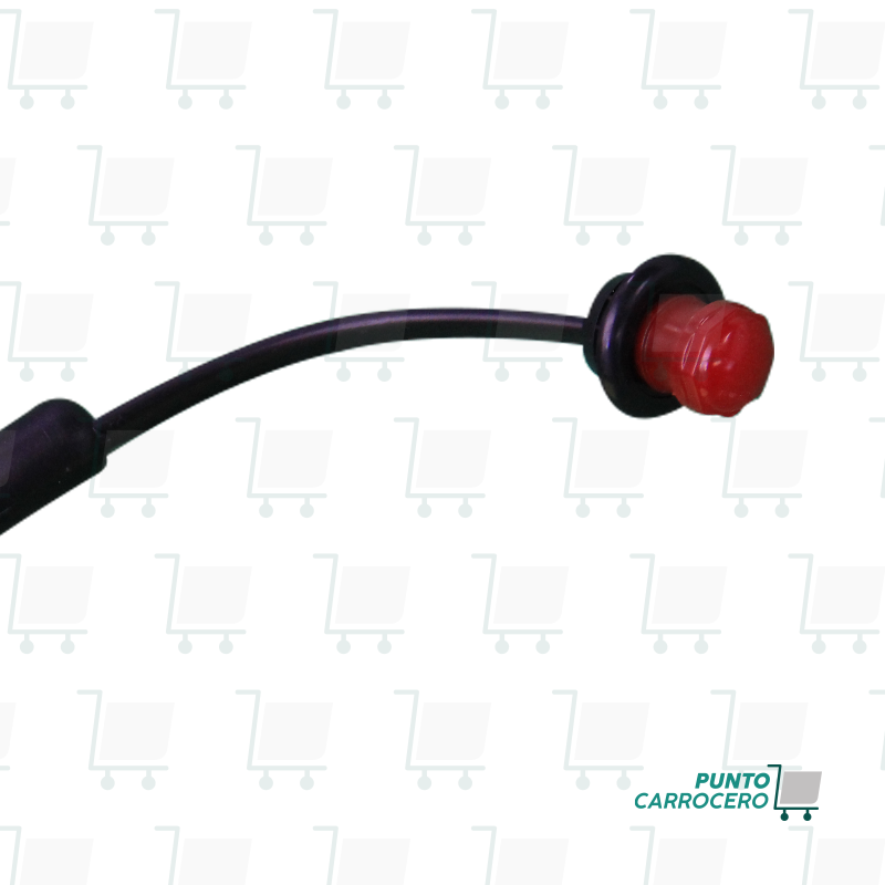 Plafón Glo Lucidity, color rojo modelo 22369RK-GV/M.15