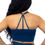 Thumbnail: SEAMLESS NAVY SPORTS BRA