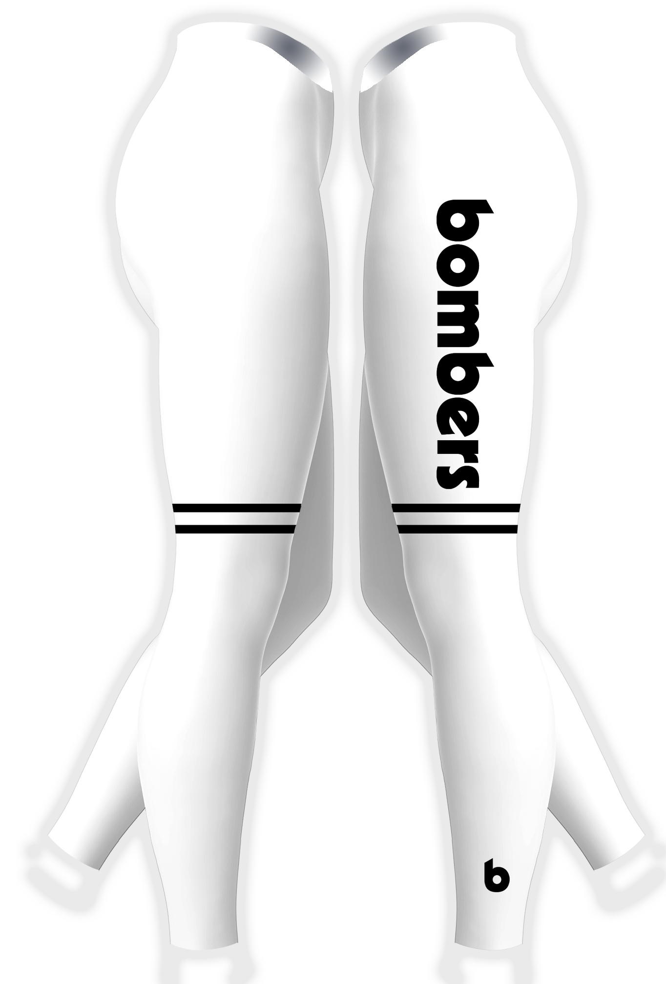 RETRO WHITE LEGGINGS