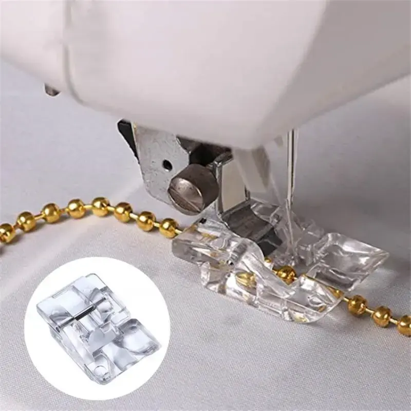Miniatura: Prensatela domestico para pegar cordon de perlas