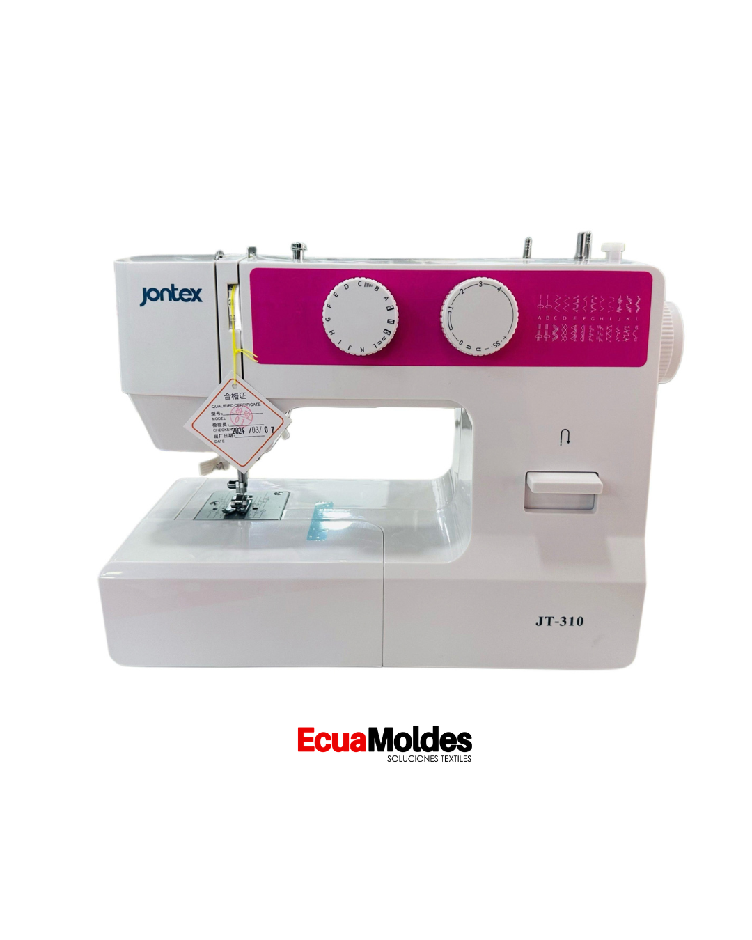 Máquina de coser domestica 24 puntadas Jontex JT 310