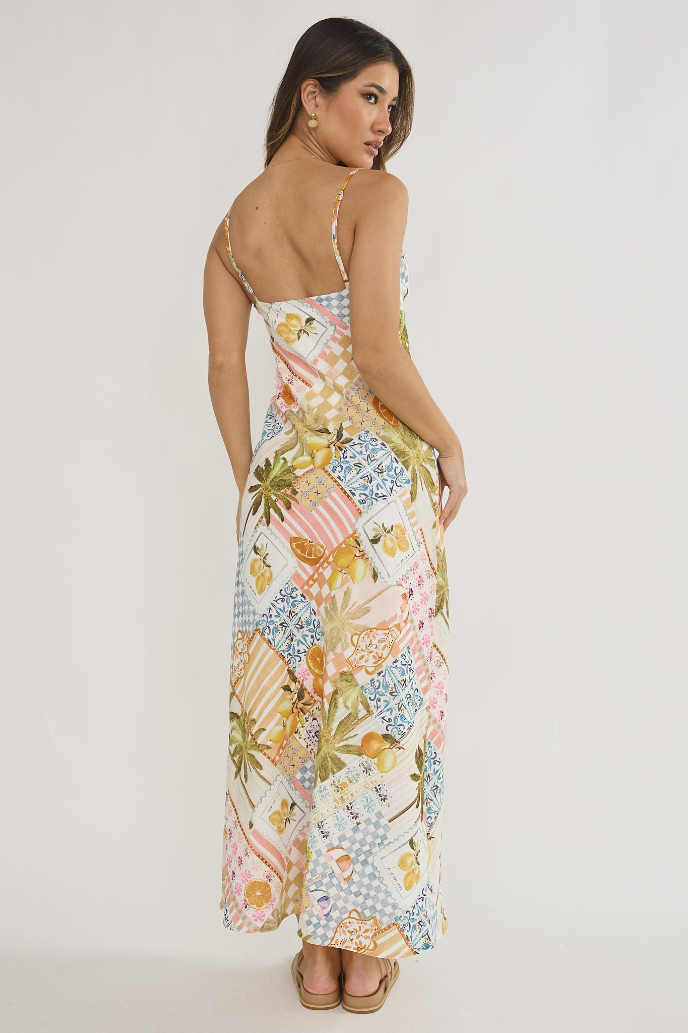 Aimee V-Neck Maxi Dress
