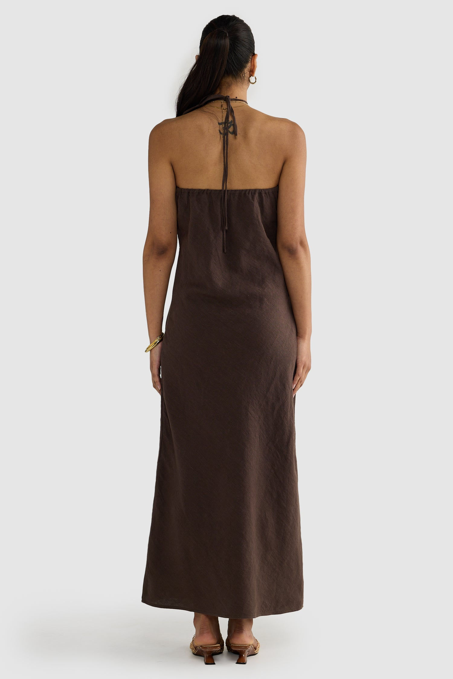 Zia Linen Maxi Dress