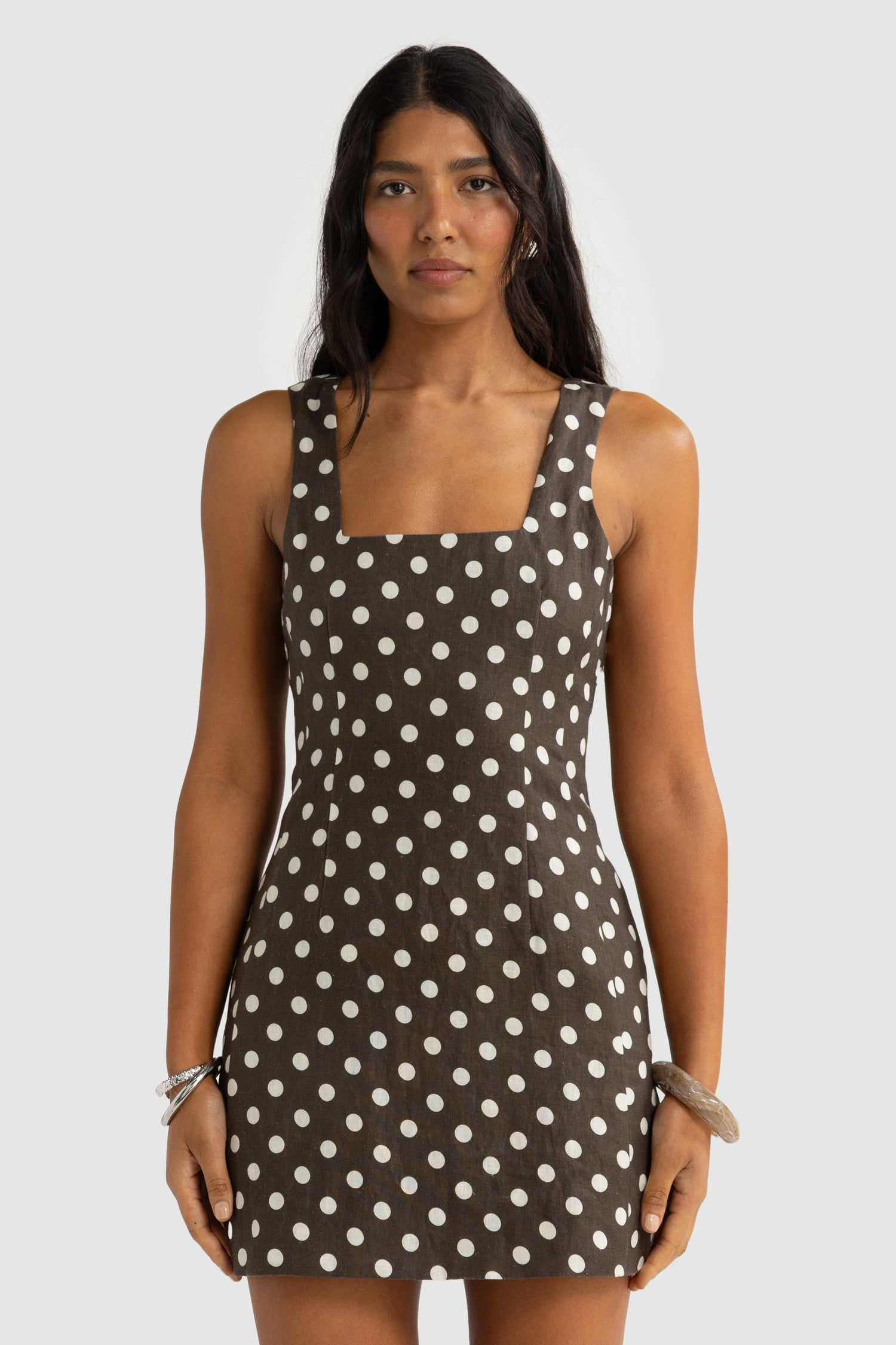 Zoey Linen Mini Dress