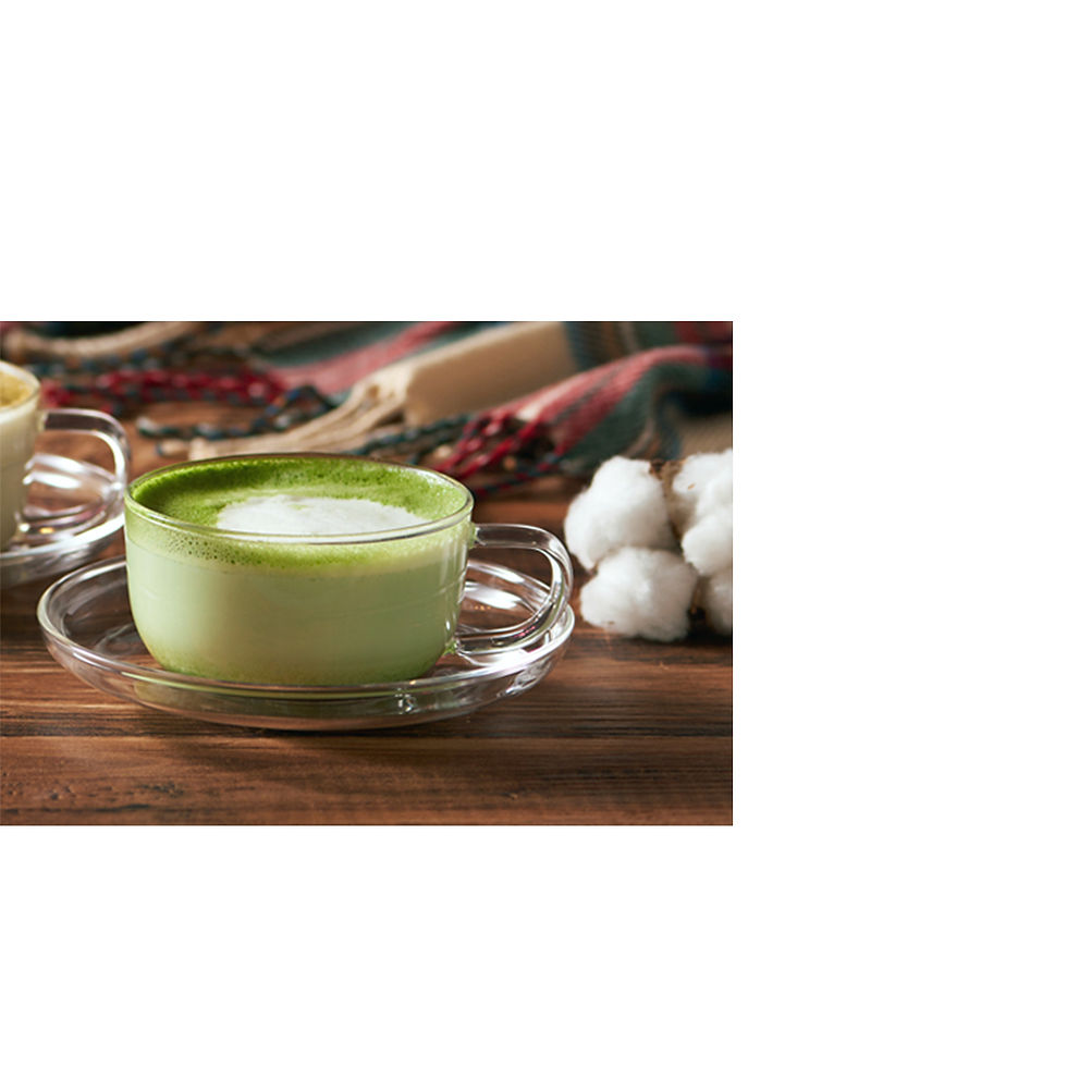Thumbnail: Matcha latte powder bag mood image 1