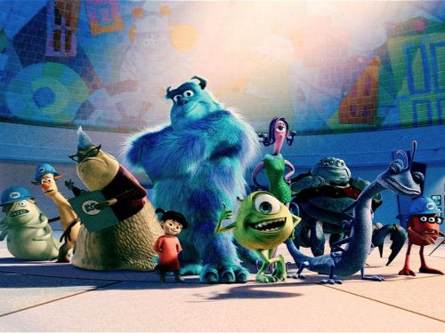 Thumbnail: Monsters Inc. Lithograph Portfolio Animation Set