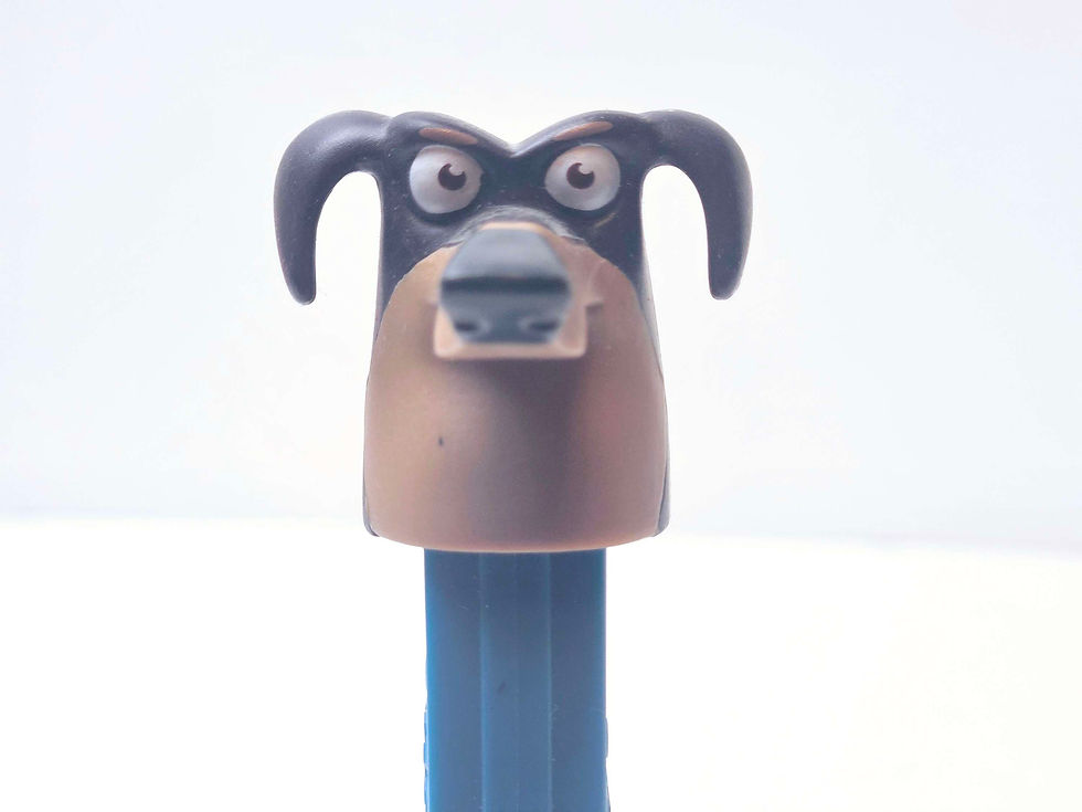 Thumbnail: PEZ Candy Dispenser "Mr. Weenie" Open Season Blue Footed Stem 2006
