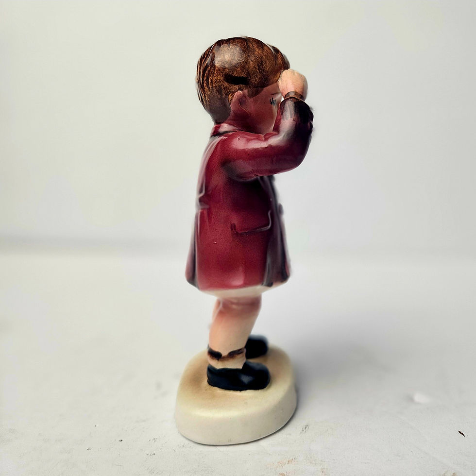 Thumbnail: Vintage C1960s Inarco Japan Ceramics John-John Saluting JFK Funeral Procession