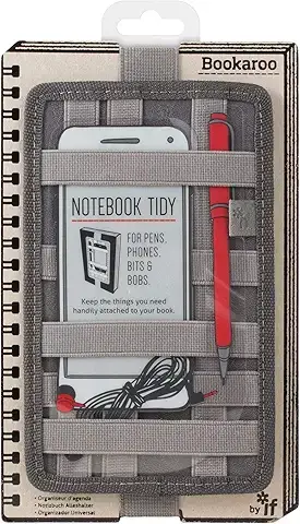 Bookaroo Notebook Tidy Charcoal