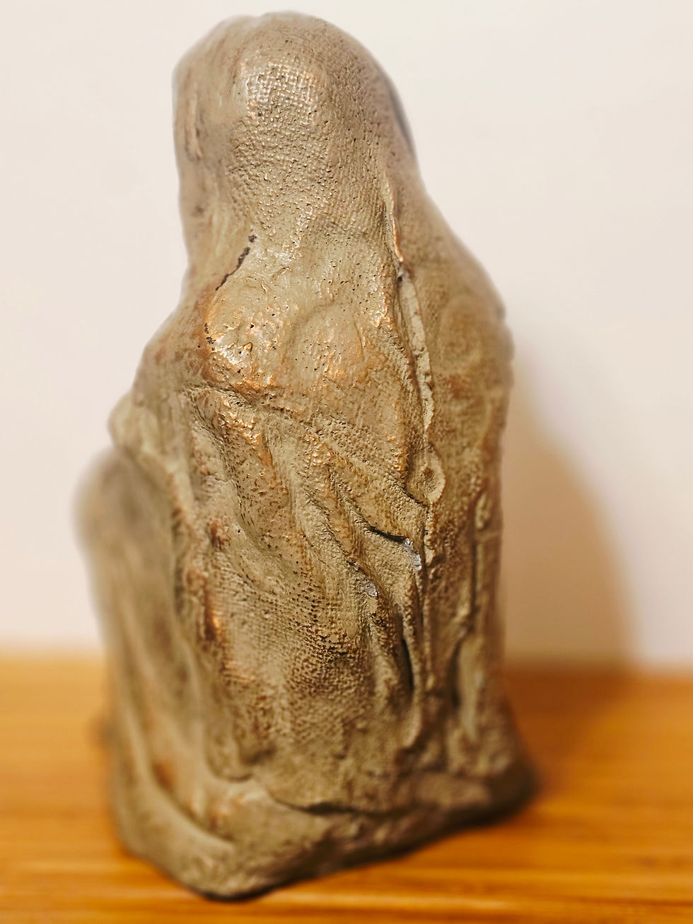 Thumbnail: Native American Seated Shaman Bronze Sculpture Figurine - Signed & Marked