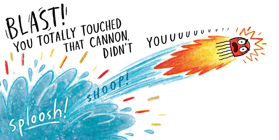 Thumbnail: This Book Is Dangerous! (A Narwhal and Jelly Picture Book #1)by Ben Clanton