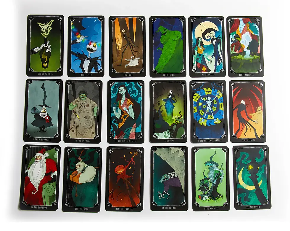 Thumbnail: The Nightmare Before Christmas Tarot Deck and Guidebook