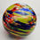 Thumbnail: Oregon Newport Studio Hand Blown Art Glass Multicolored Ball Sphere Float Green