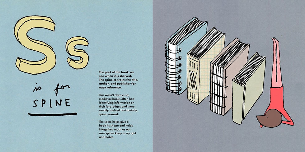 Thumbnail: B Is For Bibliophile by O.E. Zelmanovich, Lauren Simkin Berke (Illustrator)